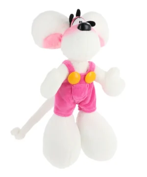 peluche diddl rose 30cm