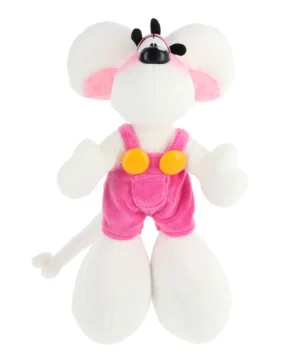 peluche diddl rose 30cm