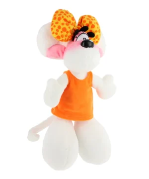 peluche diddlina orange 30cm