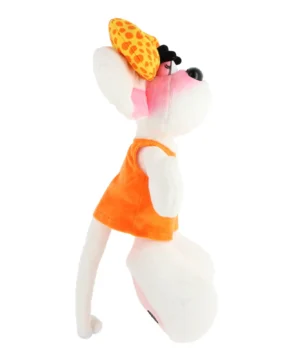 peluche diddlina orange 30cm