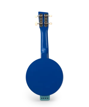 Banjo bleu en bois à 4 cordes en métal, Moulin Roty