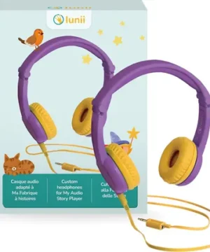 Casque Audio Violet pour Ma Fabrique à Histoires, Lunii
