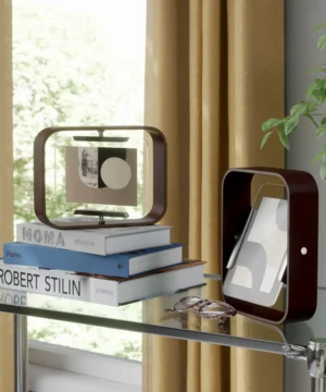 Alternative view of Cadre Photo Double Face en Bois Naturel Bellwood, Umbra