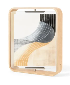 Le Cadre en Bois Durable au Design Pivotant, Umbra