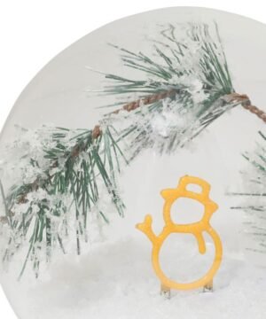 Alternative view of Déco LED Boule Bonhomme de Neige, Yliades