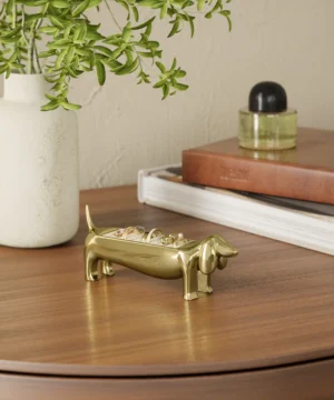 Porte-Bagues Dachsie le Teckel fantaisie, Umbra