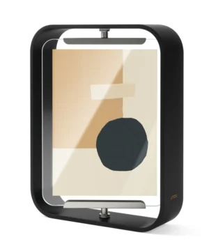 Cadre Photo Bellwood Noir moderne et rotation 360, Umbra