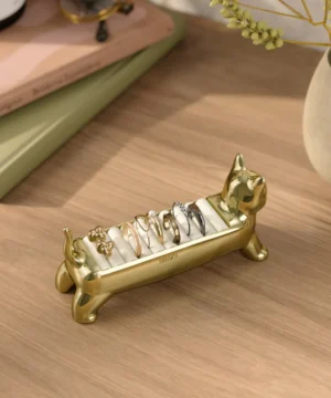 Alternative view of Porte-Bagues Dachsie ALI CAT fantaisie, Umbra