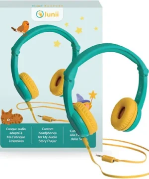 Casque Audio Vert pour Ma Fabrique à Histoires, Lunii