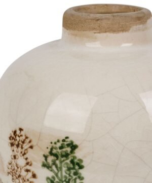 Alternative view of Vase Agna Vert en grès, Yliades