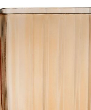 Alternative view of Vase Aurore Ambre en verre, Yliades