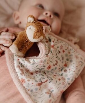 Doudou Imprimé Cerf Rose, Little Dutch