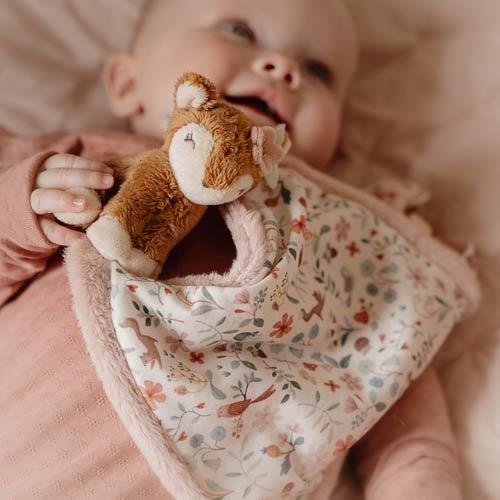 Doudou Imprimé Cerf Rose, Little Dutch