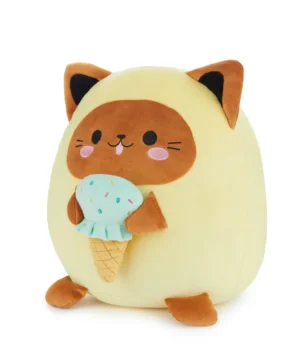 Alternative view of Coussin Fluffy Kawaii Minty Jaune, Balvi