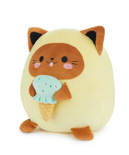 Alternative view of Coussin Fluffy Kawaii Minty Jaune, Balvi