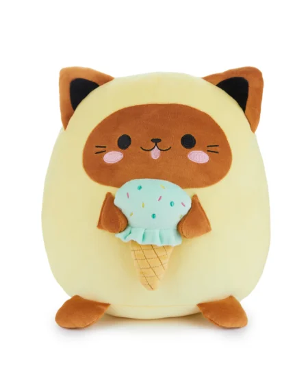 Coussin Fluffy Kawaii Minty Jaune, Balvi