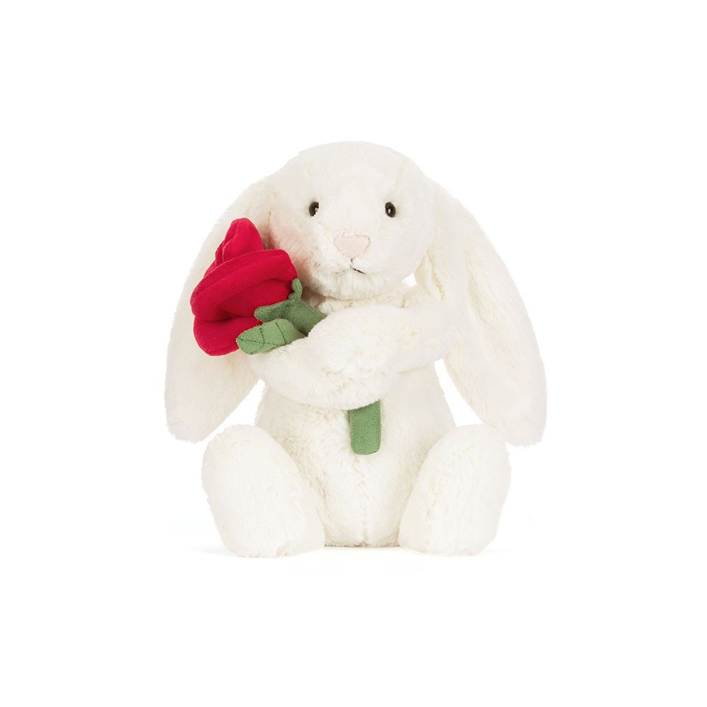 Cream Bunny with Rose, Jellycat – Image 5