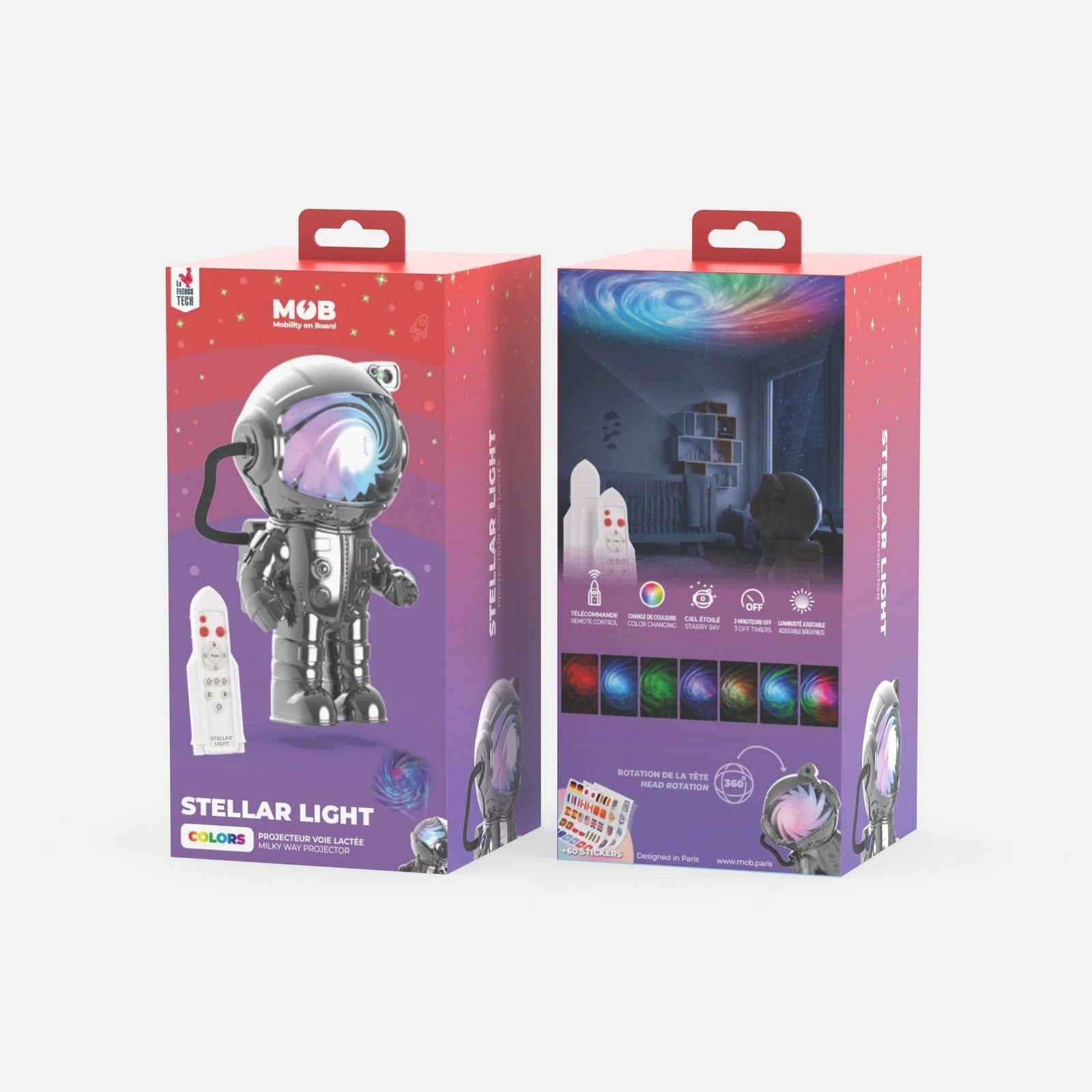 Projecteur Galactique ciel étoilé fascinant, Eclectic Dist – Image 3