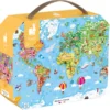 Puzzle Géant Monde – 300 pièces, Janod