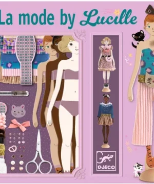 La Mode By Lucille – Le coffret créatif des stylistes en herbe, DJECO