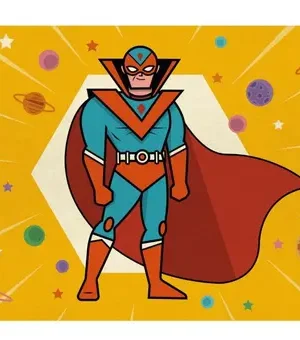 Alternative view of Carte d’Invitations Pow ! Bang !, DJECO