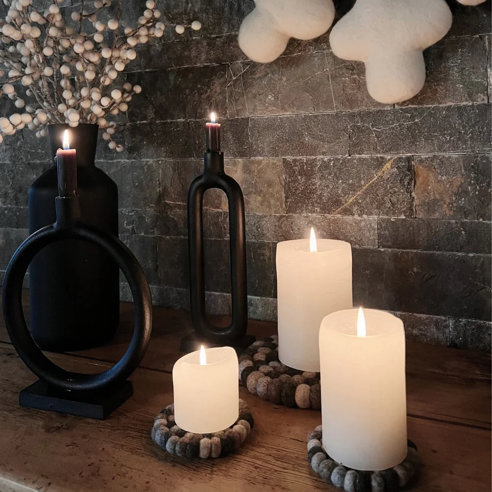 Dessous de plat en feutrine artisanale – New Heidi – Image 2