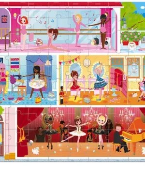 Alternative view of Puzzle Académie de Danse, Janod