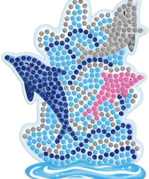 Alternative view of Coffret Mosaïques Dauphins et Sirènes, Janod