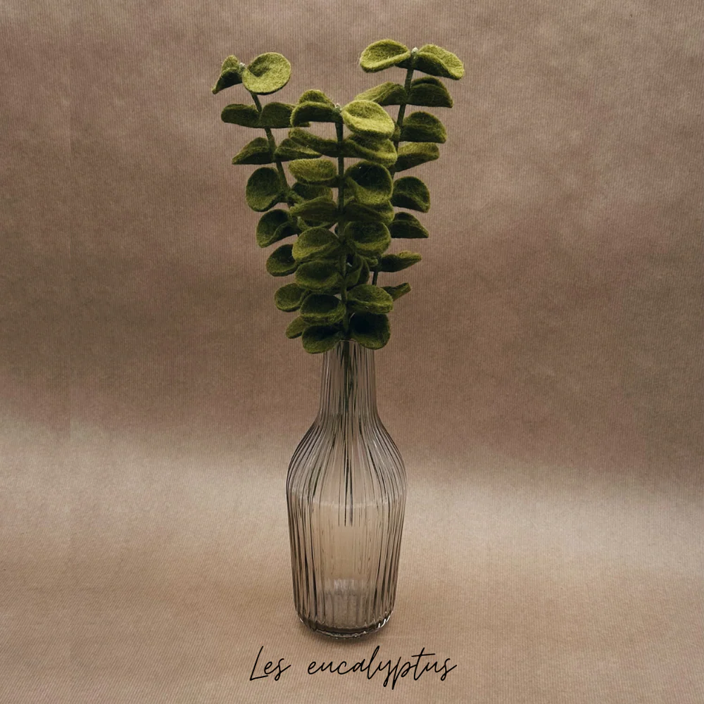 Branche d’eucalyptus en feutrine – New Heidi