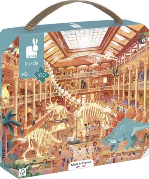 Puzzle “Dinosaures” – 100 pièces, Janod
