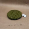 Dessous de plat boules en feutrine Vert – New Heidi