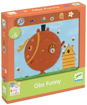 Obs Funny – Jeu d’observation animé, DJECO