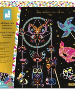 Coffret Multiactivités Scratch Art, Janod