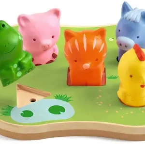 Nom du produit Caconimo – Le puzzle sonore des animaux de la ferme, DJECO