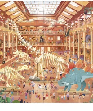 Alternative view of Puzzle “Dinosaures” – 100 pièces, Janod