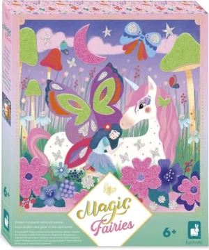 Stickers et Sables Phospho – Kit Créatif, Janod