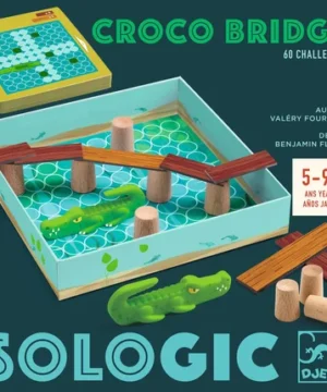 Croco Bridge – Traverse le fleuve sans réveiller les crocodiles, DJECO