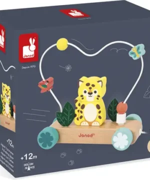 Alternative view of Jaguar à Promener – Jouet en bois, Janod