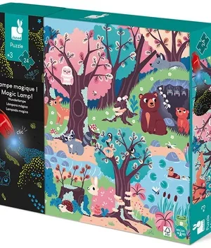 Puzzle Magique “La Forêt” – 24 pièces, Janod