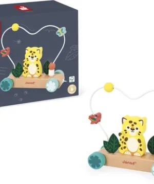 Jaguar à Promener – Jouet en bois, Janod