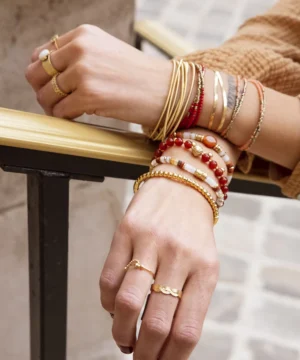 Alternative view of Bracelet Jonc Dots – ZAG