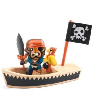 Alternative view of Figurine Bily Cannot – Pirate | Arty Toys, DJECO