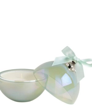 Alternative view of Bougie Boule de Noël Fête Nacrée Parfum Sapin Givré, Mathilde M.