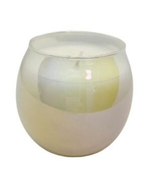 Bougie Parfumée 170g Fête Nacrée Musc Irisé , Mathilde M.