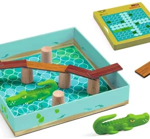 Alternative view of Croco Bridge – Traverse le fleuve sans réveiller les crocodiles, DJECO