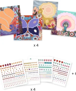 Alternative view of Beautés Sauvages – Le kit créatif qui fait briller l’imagination, DJECO