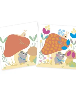 Alternative view of Coffret créatif multiactivités Tableaux animaux (dès 3 ans), Janod