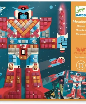 Space Battle – Mosaïque futuriste robots vs monstres, DJECO