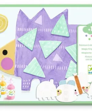 Peinture à Doigts Magique – Petites Formes, DJECO