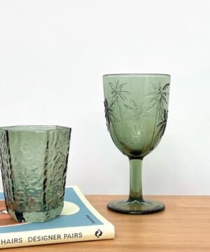 Alternative view of Verre Gobelet Rocky Vert, Opjet